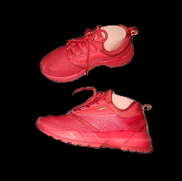 Puma | Women's Red Sneakers - Picture 3 of 5